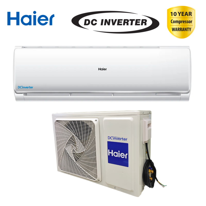 Haier 1.5 Ton CleanCool_Inverter_AC_Up_To_65%_Energy_Saving